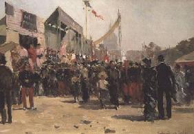 Fair on the Esplanade des Invalides 1891
