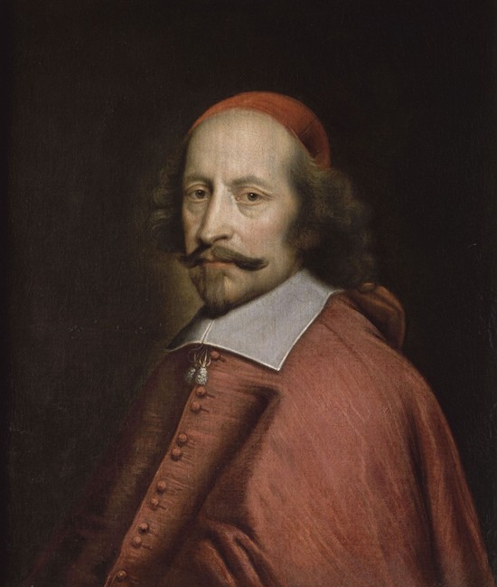 Porträt von Kardinal Mazarin von Pierre Mignard
