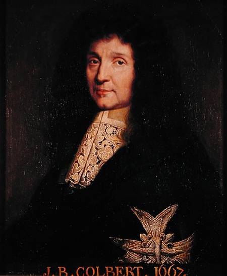Portrait of Jean-Baptiste Colbert de Torcy (1619-93) von Pierre Mignard