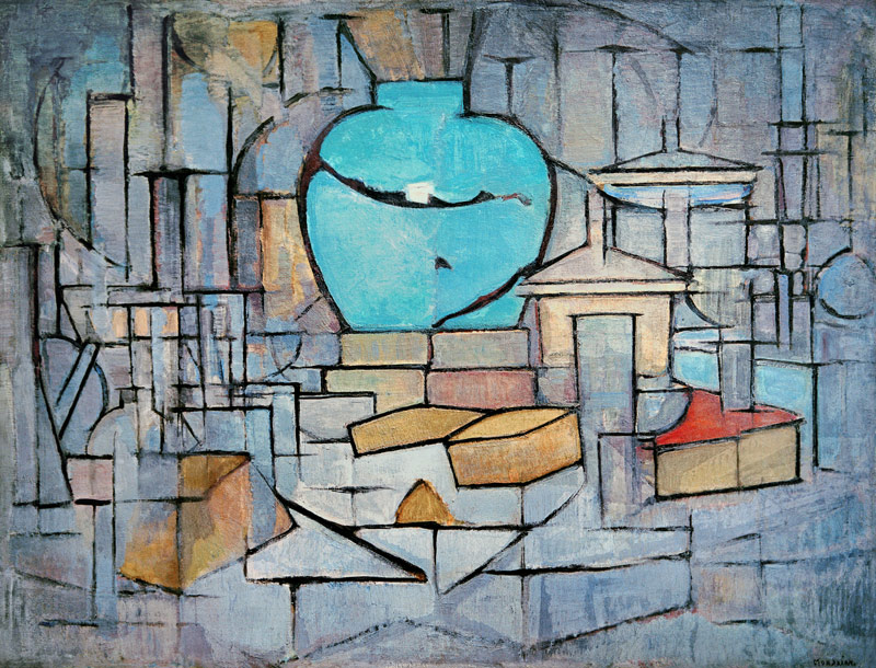 Still Life with Gingerpot 2 von Piet Mondrian