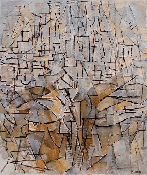 Tableau No. 4; Composition 3 von Piet Mondrian