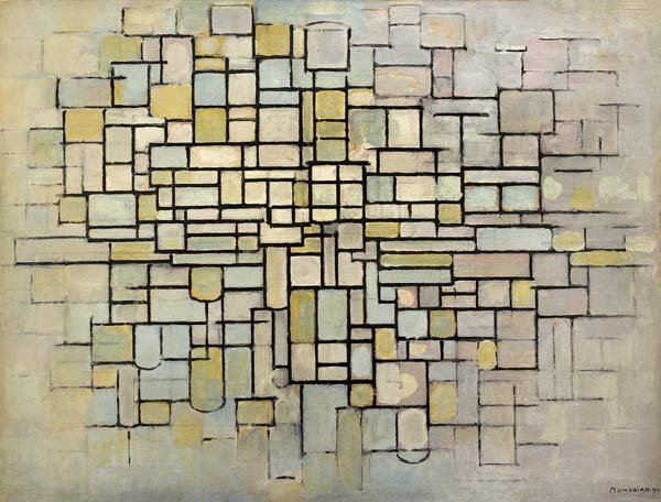 Komposition Nr. II von Piet Mondrian