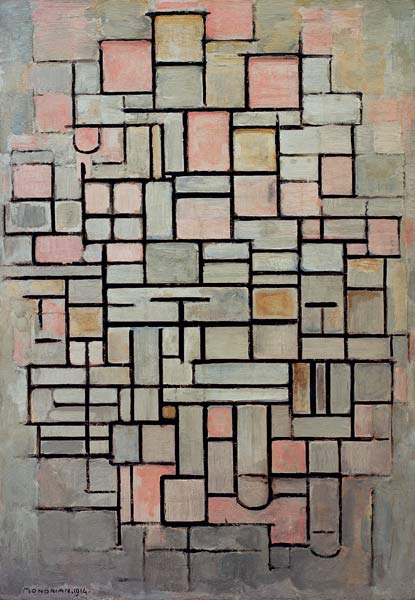 Komposition Nr. IV von Piet Mondrian