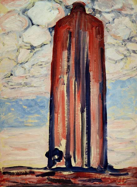 Leuchtturm in Westkapelle von Piet Mondrian