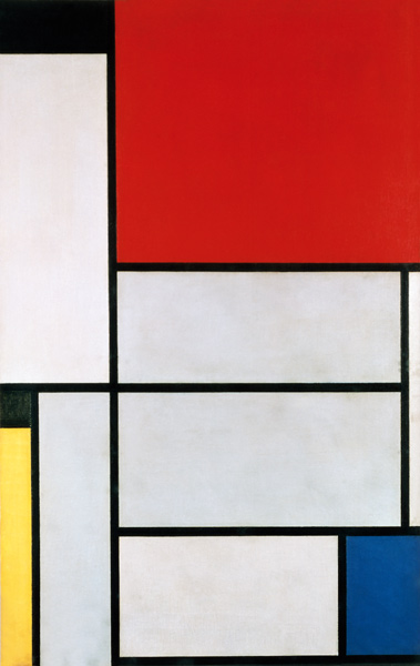 Tableau I von Piet Mondrian