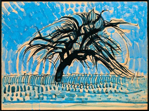 Der blaue Baum 1909
