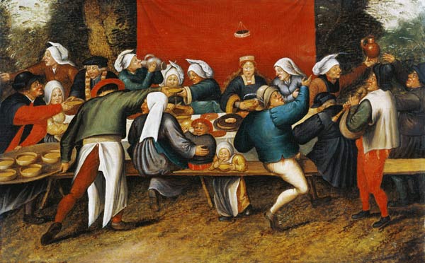 Das Hochzeitsmahl von Pieter Brueghel d. Ä.