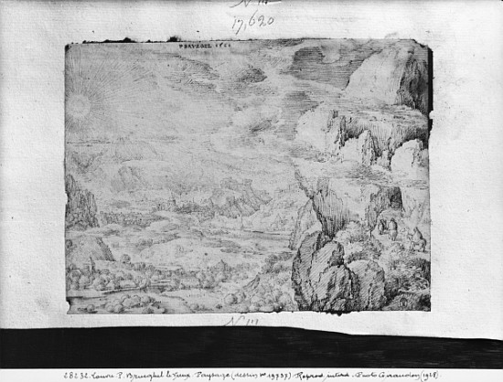 Landscape von Pieter Brueghel d. Ä.