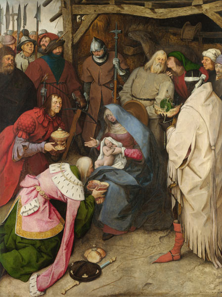 The Adoration of the Kings von Pieter Brueghel d. Ä.