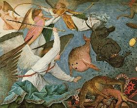 The Fall of the Rebel Angels, 1562 (detail of 74037)