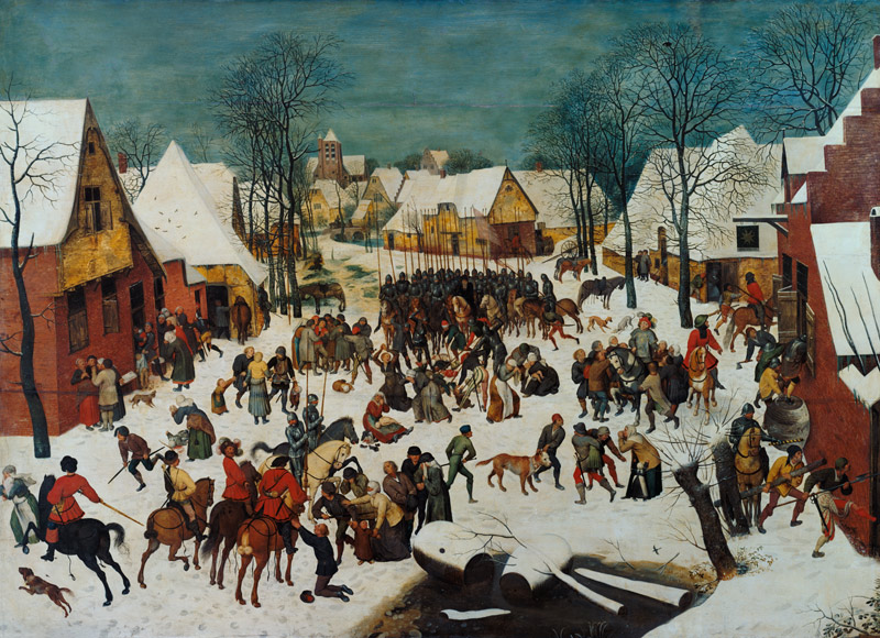 Der bethlehemitische Kindermord von Pieter Brueghel d. J.