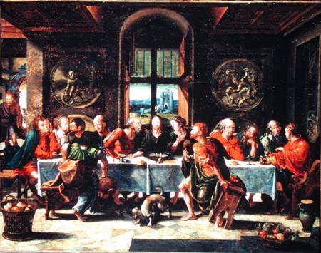 The Last Supper von Pieter Coecke van Aelst