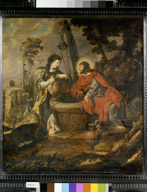 Christus und die Samariterin von Pieter, Pietersz Lastman