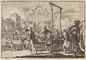 Stepan Rasin und sein Bruder Frol werden nach Moskau gebracht, 1671 1698