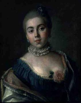 Portrait of Princess Ekaterina Golitsyna 1759