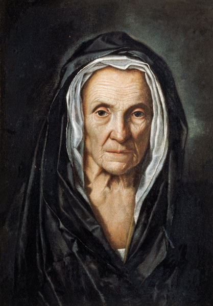 Bildnis einer alten Frau von Pietro Bellotti