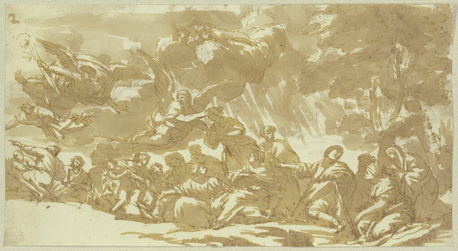 Ungedeutete Darstellung von Pietro da Cortona