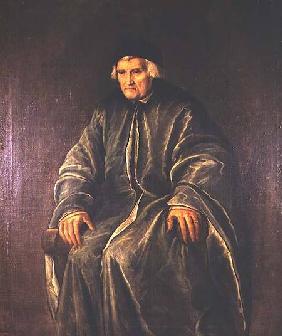 Portrait of Dr. Zaccaria dal Pozzo (d.1561), aged 102 1560-61