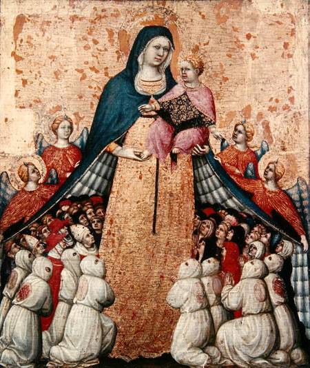 Virgin of the Misericordia von Pietro  di Domenico da Montepulciano