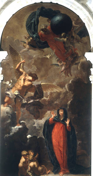 P.Liberi, Verkuendigung an Maria von Pietro Liberi