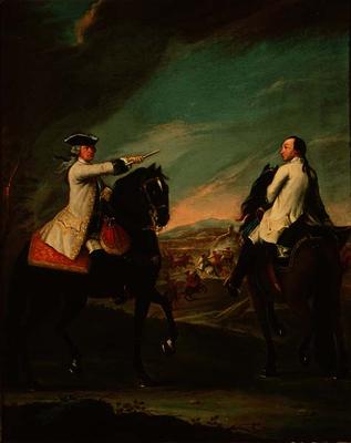 Guglielmo de Montfort and his Field Attendant von Pietro Longhi