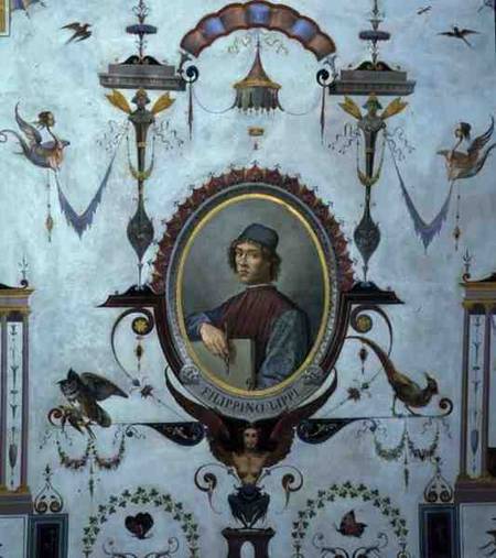 Portrait of Filippino Lippi von Pietro Pezzati