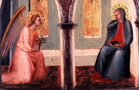 Annunciation von Pietro Lorenzetti