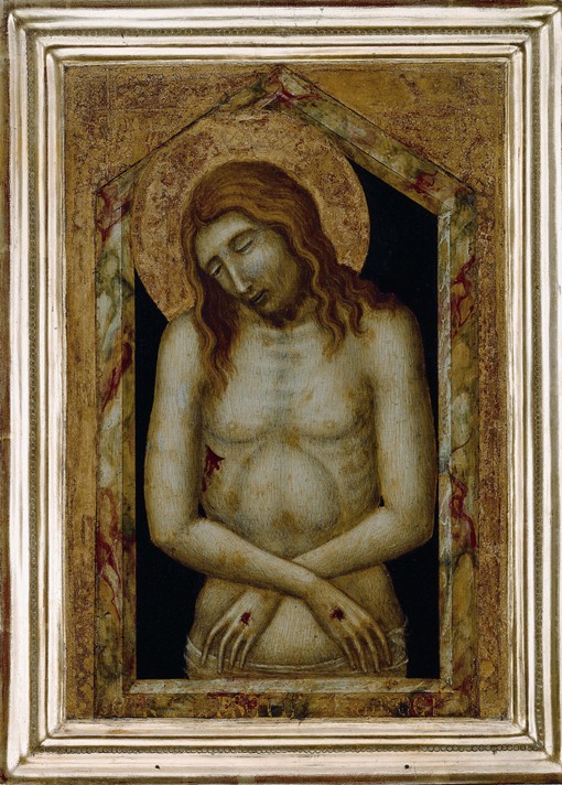 Christus als Schmerzensmann von Pietro Lorenzetti