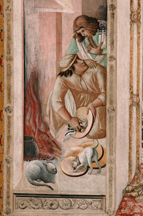 Das Abendmahl von Pietro Lorenzetti