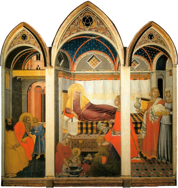 Mariä Geburt von Pietro Lorenzetti