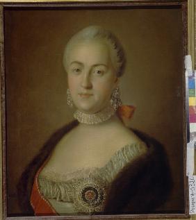 Porträt der Großfürstin Jekaterina Alexejewna 1761