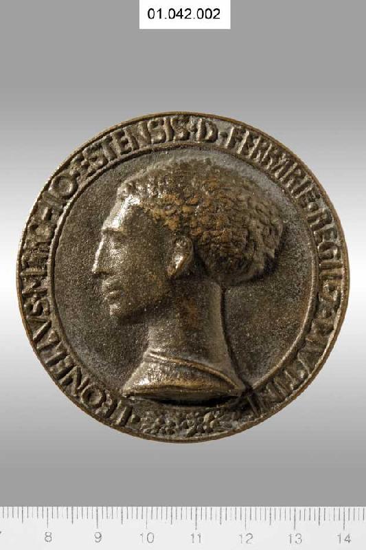 Medaille auf Markgraf Leonello d'Este von Pisanello