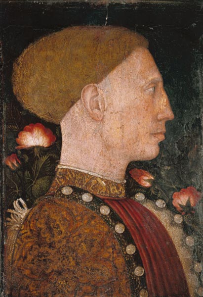Portrait of Lionello d'Este von Pisanello