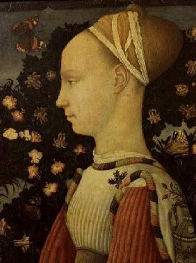 Portrait of Ginevra d'Este c.1436-38