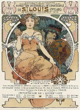 Plakat für die Weltausstellung in St 1903