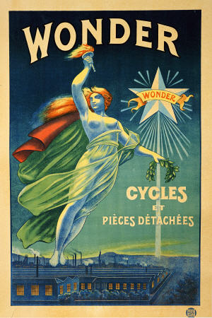 Wonder, Cycles Et Pieces Detachees von Plakatkunst