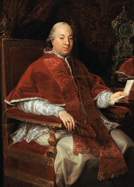Papst Pius VI. von Pompeo Girolamo Batoni