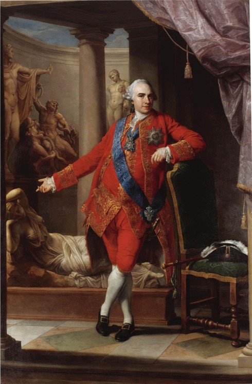 Porträt von Kirill Graf Rasumowski (1728-1803), Hetman und General-Feldmarschall von Pompeo Girolamo Batoni
