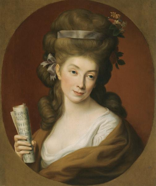 Porträt von Princess Izabela Elzbieta Potocka geb. Lubomirska (1755-1783) 1780
