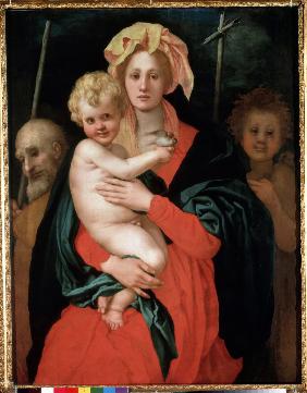 Madonna und Kind mit heiligen Joseph und Johannesknaben