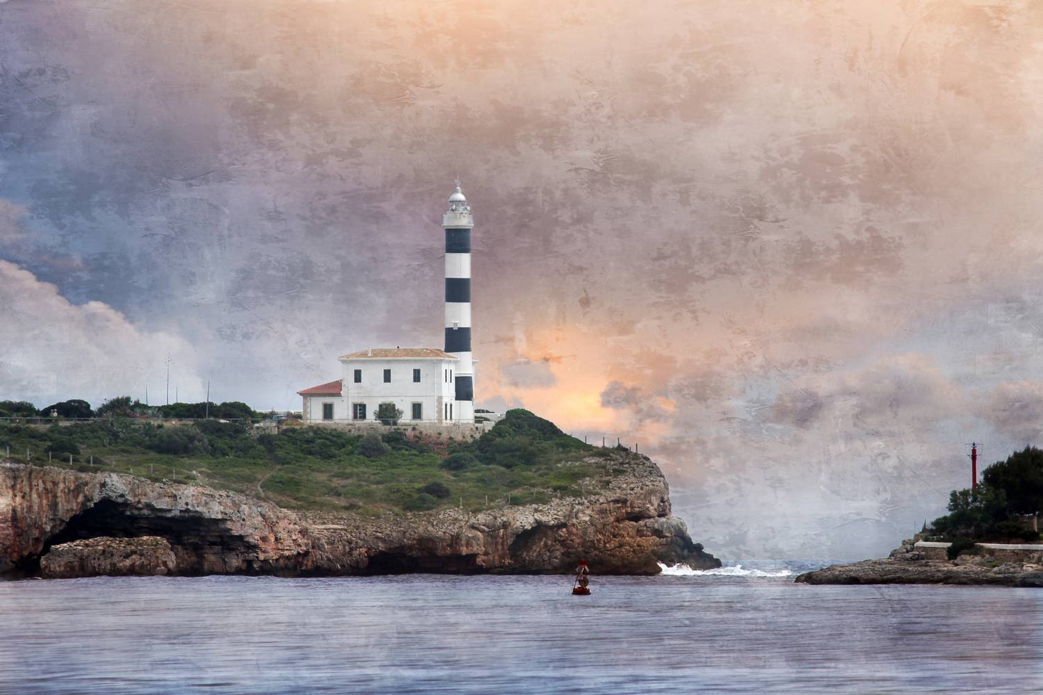 Porto Colom Lighthouse von Regina Porip
