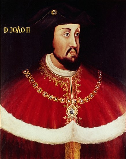 Portrait of John II of Portugal (1455-95) von Portuguese School