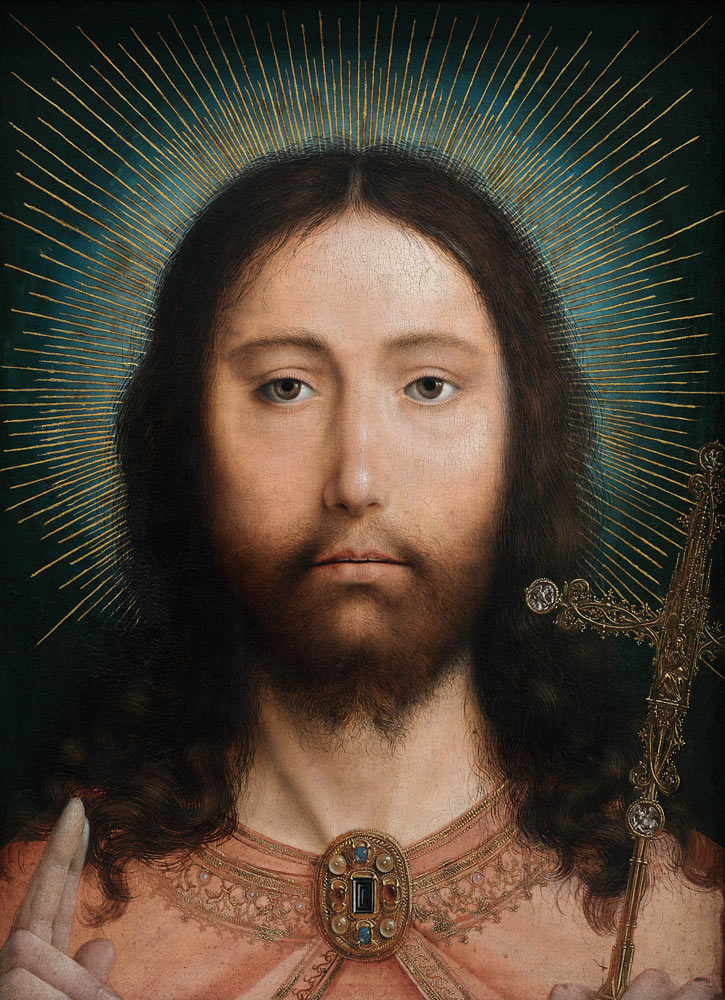 Cristo Salvator Mundi von Quentin Massys or Metsys