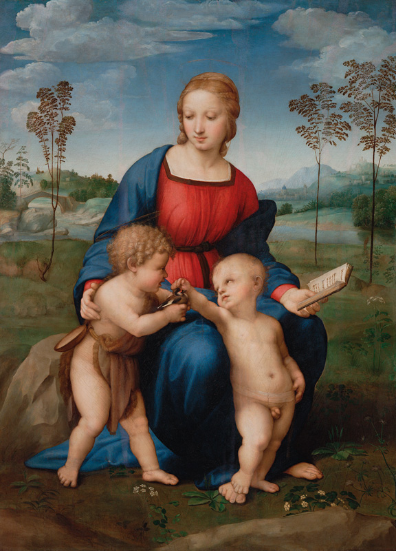 Madonna del Cardellino von Raffael - Raffaello Santi