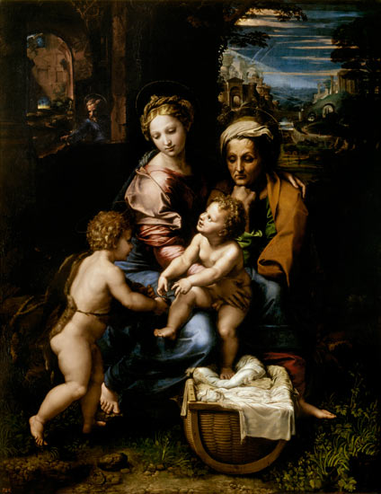 The Holy Family (La Perla) von Raffael - Raffaello Santi