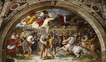 Die Begegnung Paps Leos I. mit Attila 1513/14