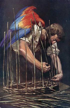 Illustration für Robinson Crusoe von Daniel Defoe 0