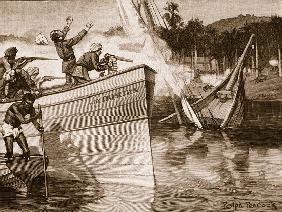 Maguires attack on the slave dhows 1892