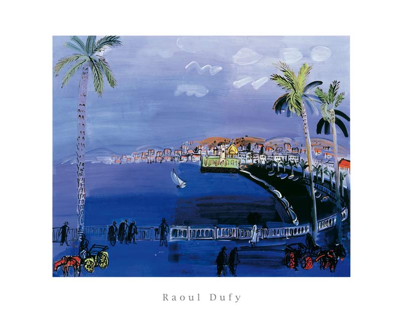 Baie de Anges, Nice von Raoul Dufy