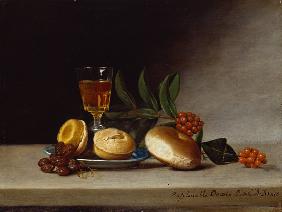 Still Life with a Wine Glass 1818
